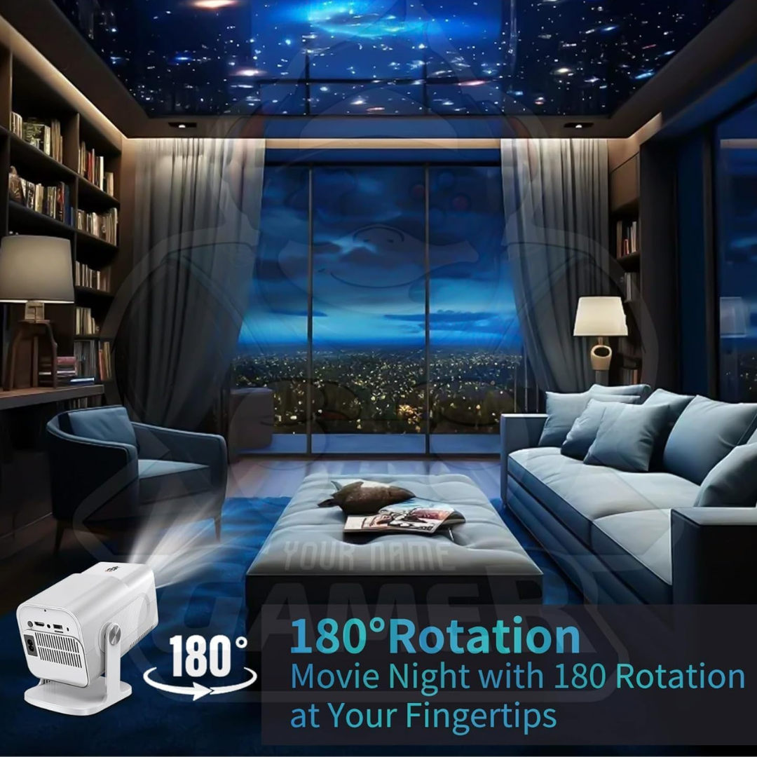 Retro Projector Console with 5,000+ Classic Games